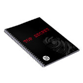 TOP SECRET Spy Thema Notitieboek (Rechterzijde)