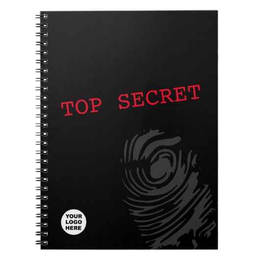 TOP SECRET Spy Thema Notitieboek (Voorkant)