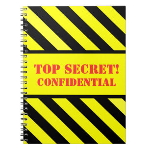 TOP SECRET - Vertrouwelijk Notitieboek