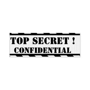 TOP SECRET - Vertrouwelijk Zelfinktende Stempel