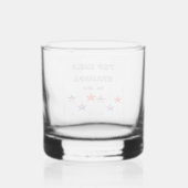 Top Shelf opa gegraveerde mode Whisky Glas (Achterkant)