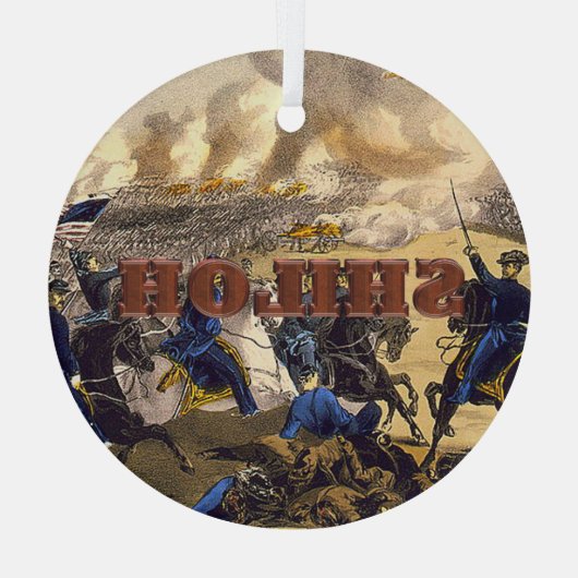 TOP Shiloh Glass Ornament (Achterkant)