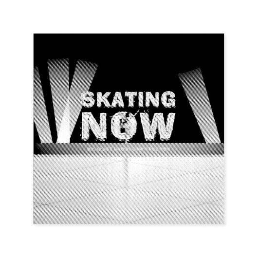 TOP Skating Now Zelfinktende Stempel (Design)