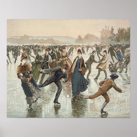 TOP Skating Old School Poster (Voorkant)