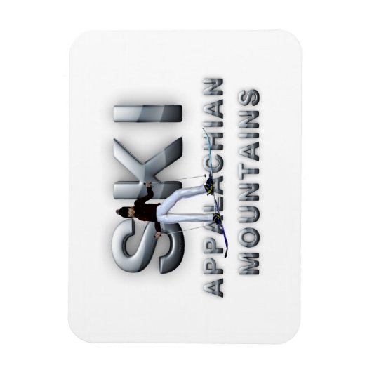 TOP Ski Appalachian Magneet (Verticaal)