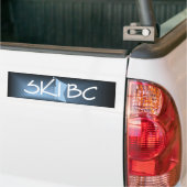 TOP Ski British Columbia Bumpersticker (Op Truck)