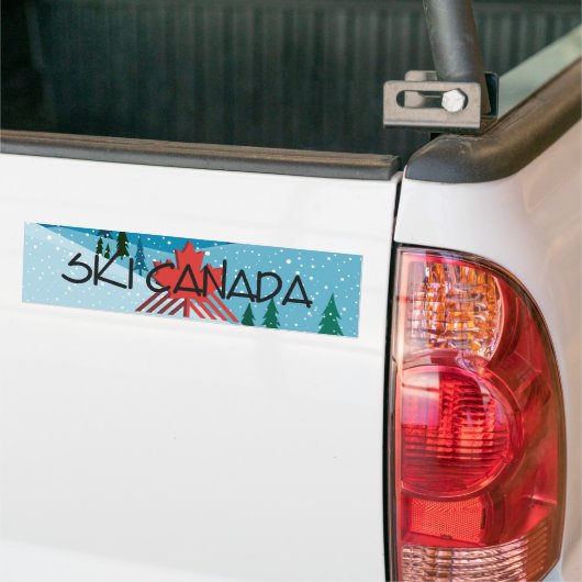TOP Ski Canada Bumpersticker (Op Truck)