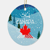 TOP Ski Canada Keramisch Ornament (Links)