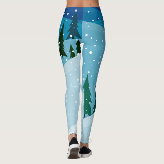 TOP Ski Canada Leggings (Achterkant)