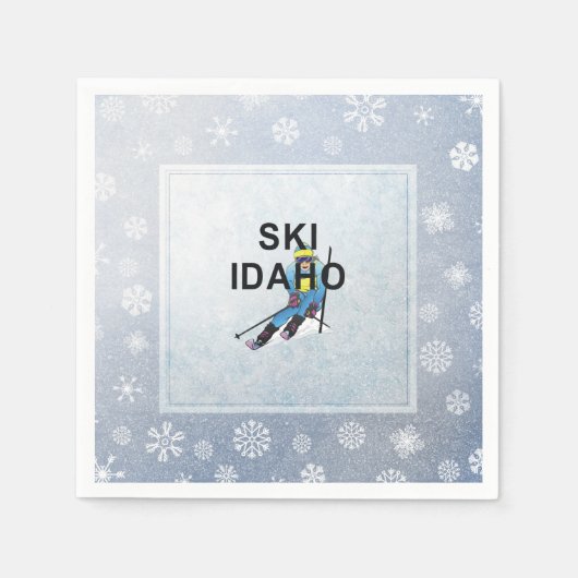 TOP Ski Idaho Servet (Voorkant)