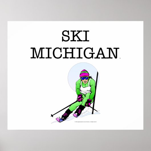 TOP Ski Michigan Poster (Voorkant)
