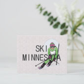 TOP Ski Minnesota Briefkaart (Staand voorkant)