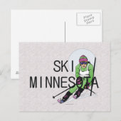 TOP Ski Minnesota Briefkaart (Voorkant / Achterkant)