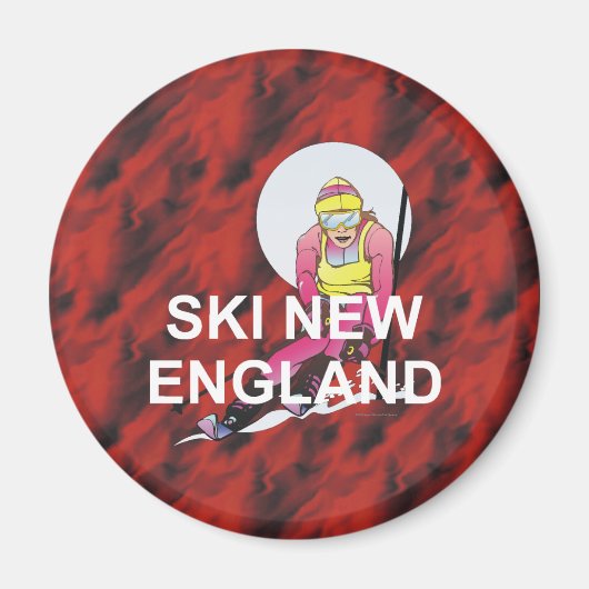 TOP Ski New England Magneet (Voorkant)