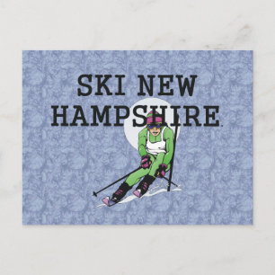 TOP Ski New Hampshire Briefkaart