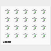 TOP Ski New York Ronde Sticker (Vel)