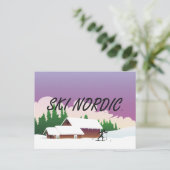 TOP Ski Nordic Briefkaart (Staand voorkant)
