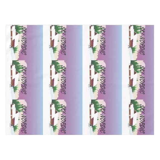 TOP Ski Nordic Tafelkleed (Voorkant (Horizontaal))