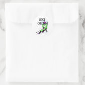 TOP Ski Ohio Ronde Sticker (Tas)