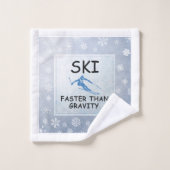 TOP Ski sneller dan zwaartekracht Bad Handdoek (Wasdoekje)
