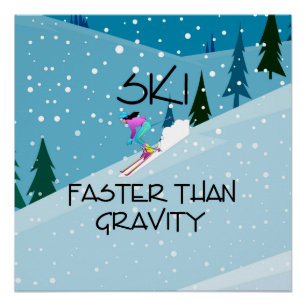 TOP Ski Sneller Poster