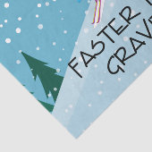 TOP Ski Sneller Tissuepapier (Detail)