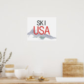 TOP Ski USA Poster (Keuken)