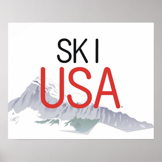TOP Ski USA Poster (Voorkant)