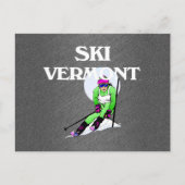 TOP Ski Vermont Briefkaart (Voorkant)