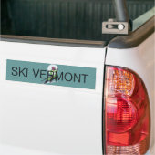 TOP Ski Vermont Bumpersticker (Op Truck)