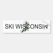 TOP Ski Wisconsin Bumpersticker (Voorkant)