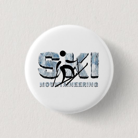 TOP Skibergbeklimming T-shirts Ronde Button 3,2 Cm (Voorkant)