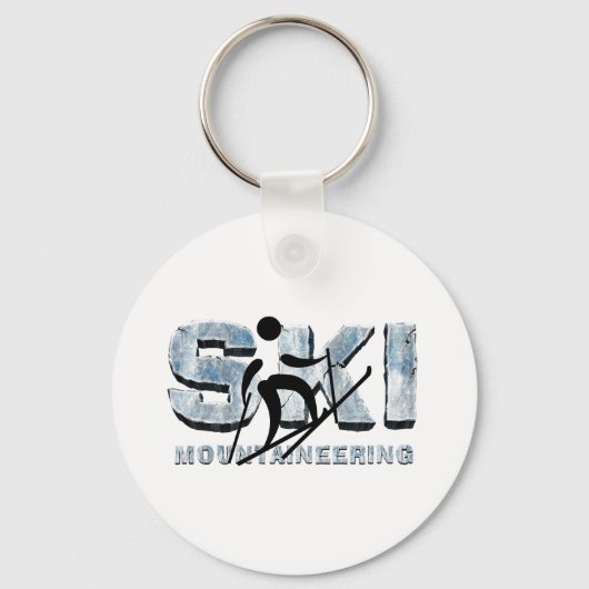 TOP Skibergbeklimming T-shirts Sleutelhanger (Voorkant)