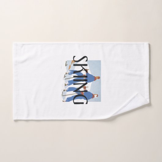 TOP Skiing Bad Handdoek (Handdoek)
