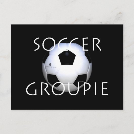 TOP Soccer Groupie Briefkaart (Voorkant)