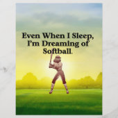 TOP Softball Dreams Flyer (Voorkant)