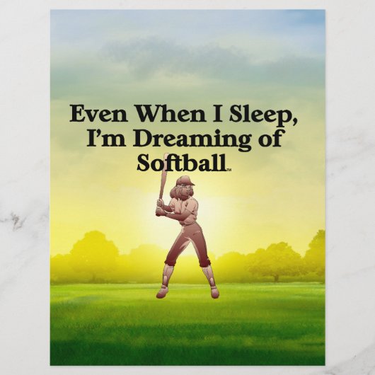 TOP Softball Dreams Flyer (Voorkant)