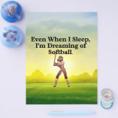 TOP Softball Dreams Flyer (Enkel)