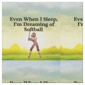 TOP Softball Dreams Stof (Close Up)