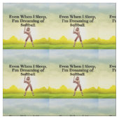 TOP Softball Dreams Stof (Swatch)