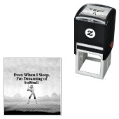 TOP Softball Dreams Zelfinktende Stempel (In situ)