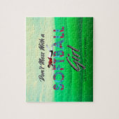 TOP Softball Girl Jigzaag Puzzle Legpuzzel (Verticaal)