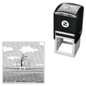 TOP Softball Ster Zelfinktende Stempel (In situ)