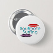 TOP Soulmate Surfen Buttonnen Ronde Button 5,7 Cm (Voorkant /achterkant)