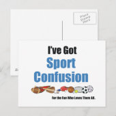 TOP Sport, verwarring Briefkaart (Voorkant / Achterkant)