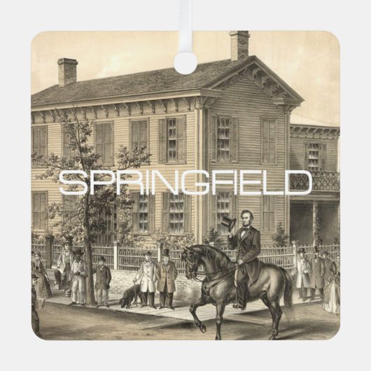 TOP Springfield Metal Ornament (Voorkant)