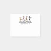 TOP Squat Slogan Post-it® Notes (Voorkant)