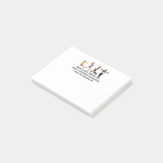 TOP Squat Slogan Post-it® Notes (Schuin)