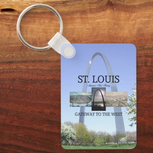 TOP St. Louis Gateway-Sleutelhanger Sleutelhanger (Voorkant)