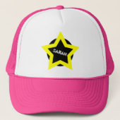 Top Star & Sarah (naam) Mode - Trucker Hat Trucker Pet (Voorkant)